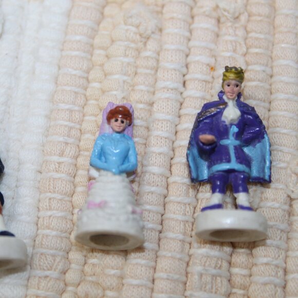 VTG '96 TRENDMASTER POLLY POCKET CINDERELLA STAR CASTLE MINIATURE FIGURES SET (4 - Picture 14 of 14
